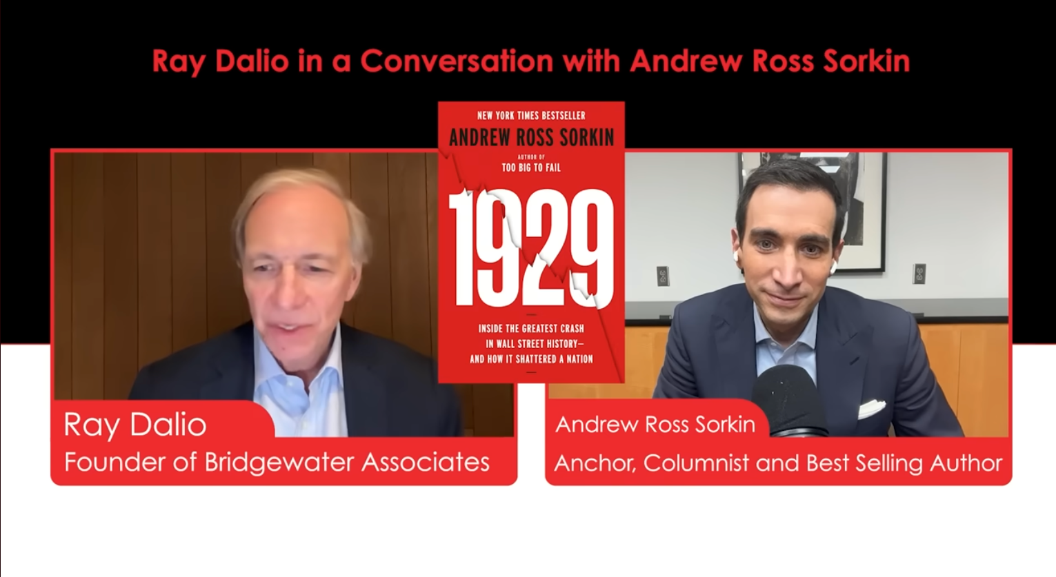 Ray Dalio & Andrew Ross Sorkin: Cuốn Sách “1929” và Vì Sao Nợ Thúc Đẩy Mọi Cuộc Khủng Hoảng