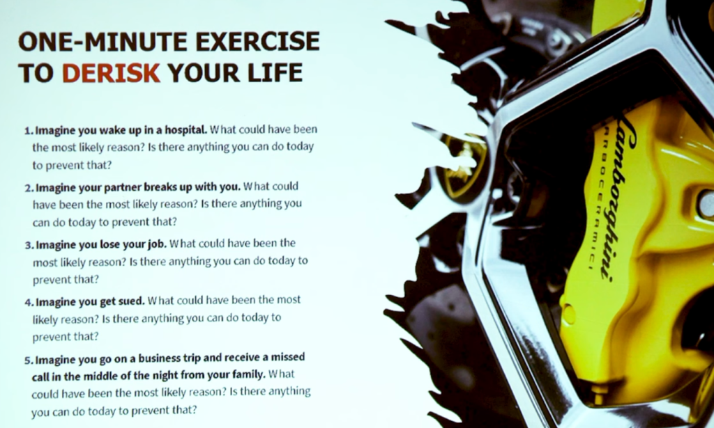 Bài tập ngắn giúp giảm thiểu rủi ro cuộc sống của bạn